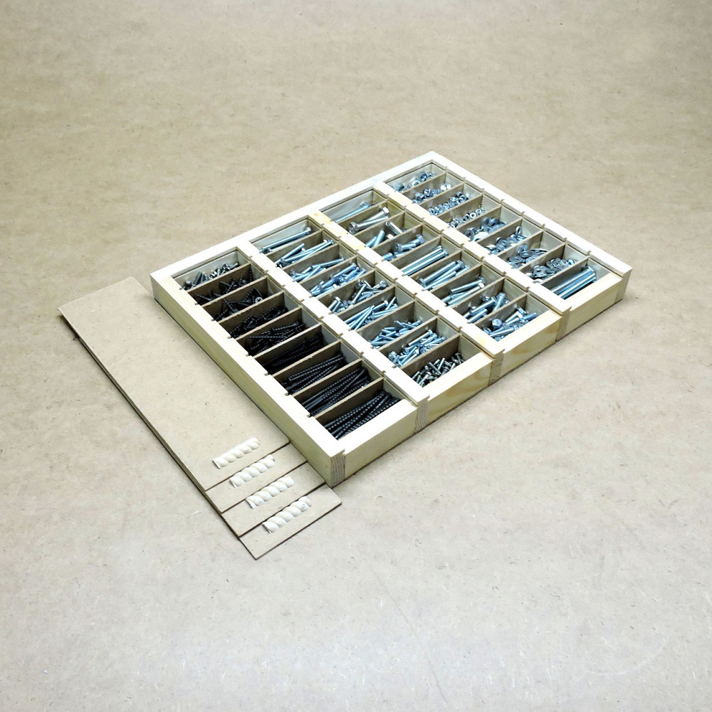 Набір 4х метизів універсальний 2218шт Миколаїв - фото 8