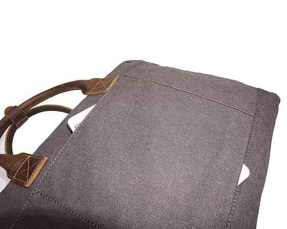 Сумка текстильна Сіра (Vintage) Київ