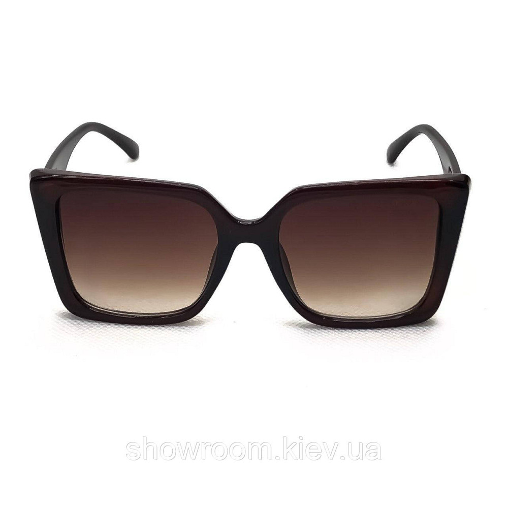 Жіночі сонцезахисні окуляри VLNT (2919) brown Київ - фото 2
