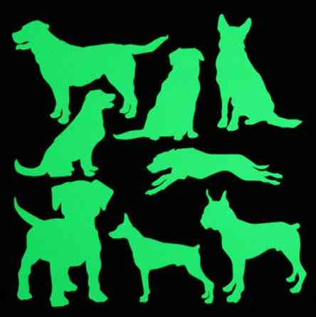 Світна наклейка "Собачки" Київ