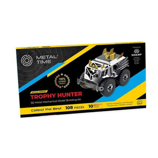 Колекційна модель-конструктор Metal Time Trophy Hunter Всюдихід Шерп механічний двоколірний (MT056) Харків - фото 10