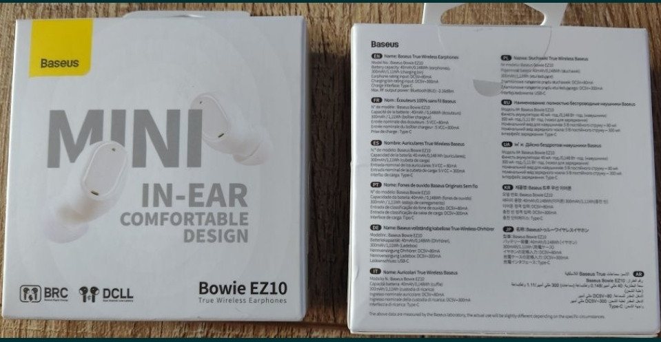 BASEUS Bowie EZ10 наушники стерео Bass. Харьков - изображение 7