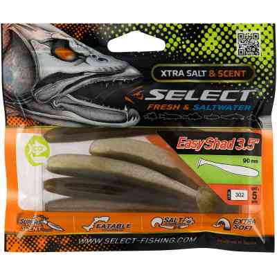 Силикон рыболовный Select Easy Shad 3.5" 302 (5 шт/уп) (1870.71.80) Винница