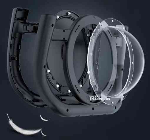 Купол Dome Port GoPro 13/12/11/10/9 подводный рог Telesin GP-DMP-T10 Киев