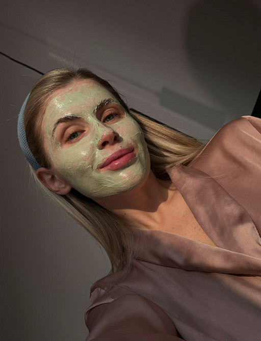 Маска для лица Детокс с матчем и спирулиной Vesna 50 мл Киев - изображение 5