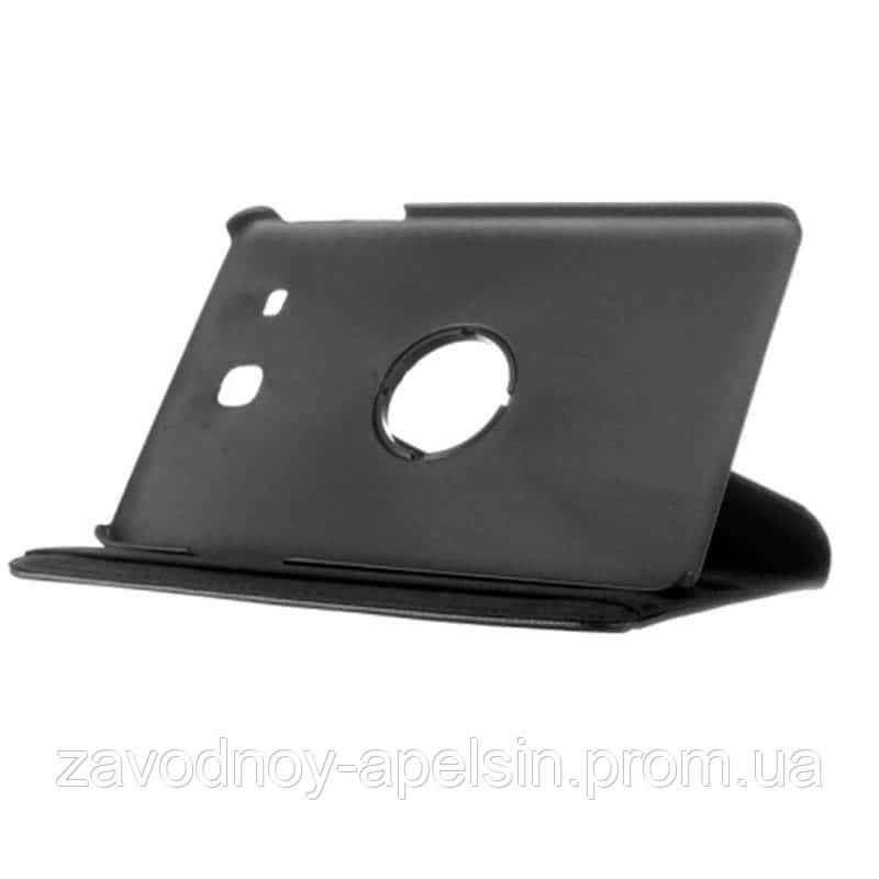Samsung Tab E T560 T561 Чохол книжка Поворотний (чорний) Одеса - фото 4