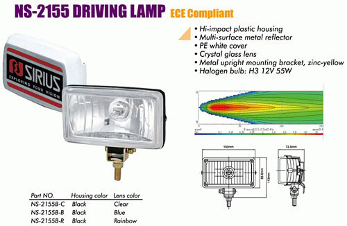 Фары SIRIUS 2155 B-C крышка Taiwan (пара) Винница - изображение 1