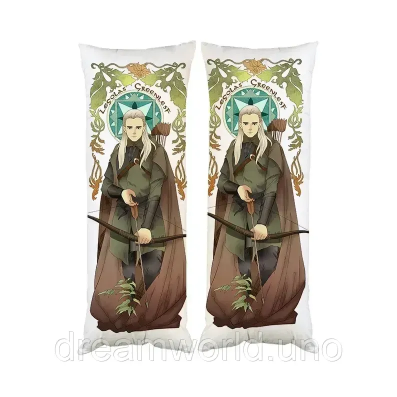 Подушка дакимакура Леголас Legolas Властелин колец декоративная ростовая подушка для обнимания двусторонняя Харьков - изображение 1