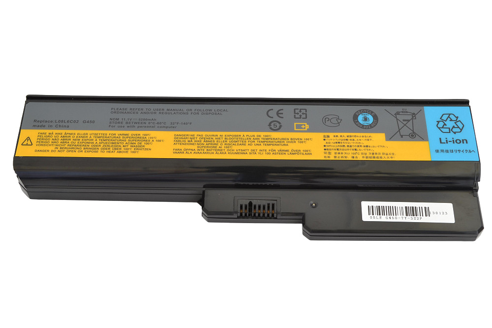Аккумулятор для ноутбука Lenovo-IBM 42T4585 B460 11.1V Black 5200mAh OEM Вінниця - фото 4