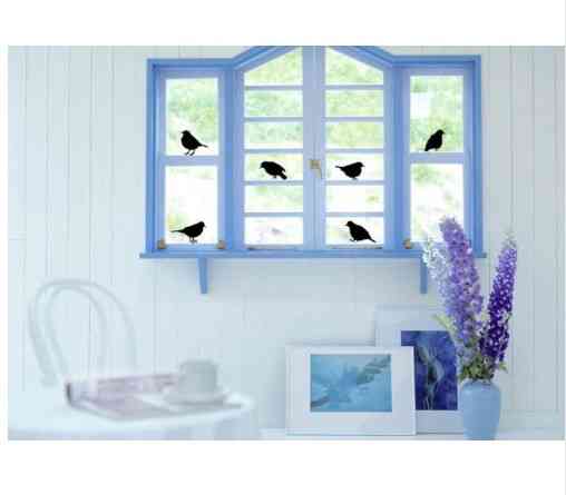 Вінілові наклейки "Голуби" Київ