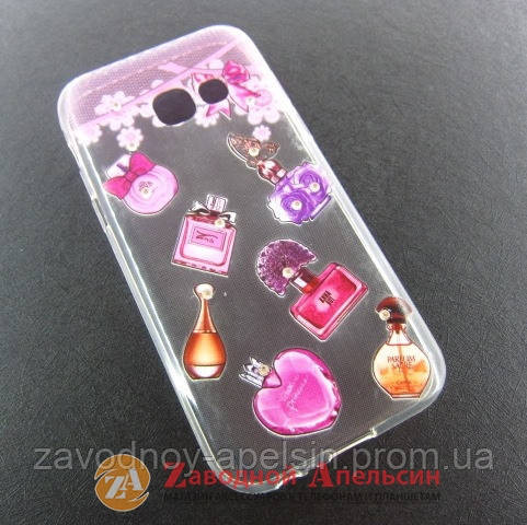 Samsung A3 2017 A320 чохол малюнок стрази Одеса - фото 1