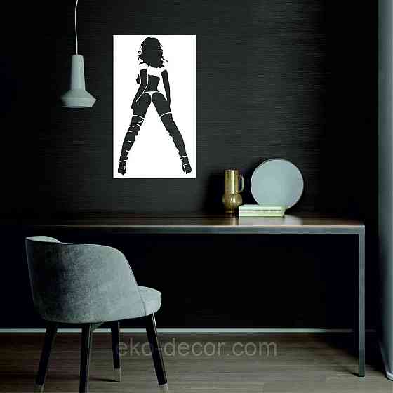 Декоративне настінне Панно «Дівчина», Декор на стіну Київ