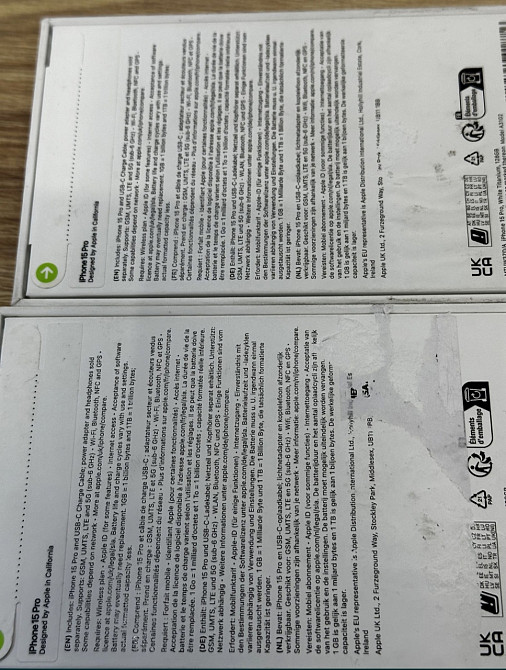 .Айфон: iPhone 15 Pro 128Gb White Titanium Київ - фото 2