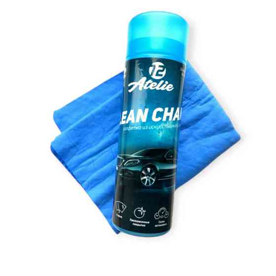 Серветка вправний. замша в тубі (42х32) синя 12 (мала) проти. Мукачево