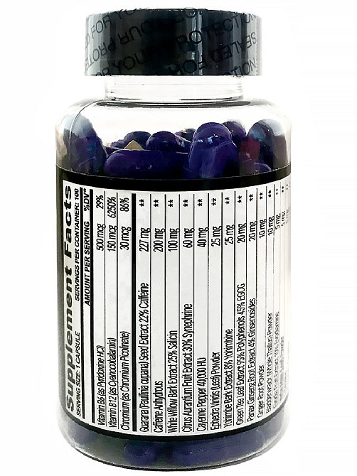 Жиросжигатель Asia Black 100 caps Луцк - изображение 2