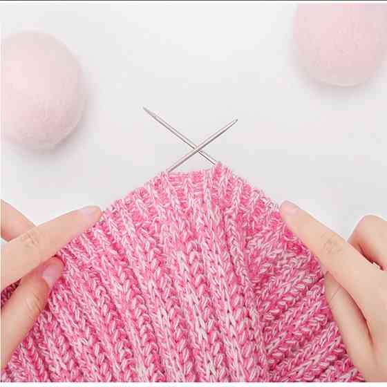 Набор круговых спиц 7шт на леске 80см для вязания Киев