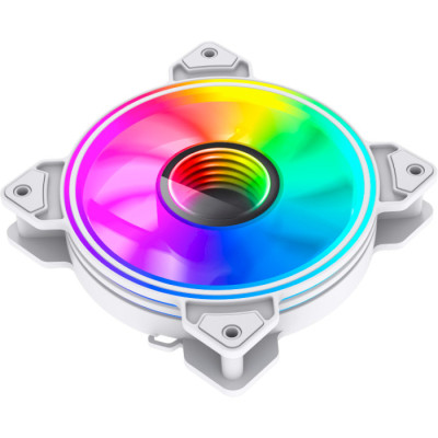 Кулер до корпусу Gamemax Dual Ring Infinity WH Вінниця - фото 6