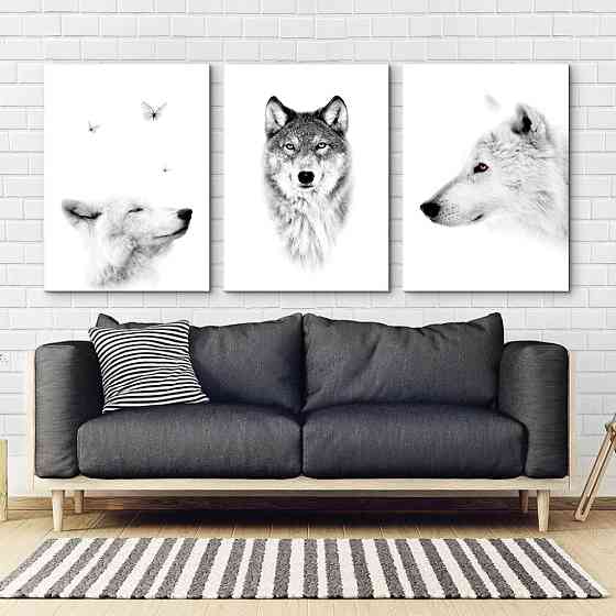 Модульна картина Природа Вовк Art-9_B3 Київ
