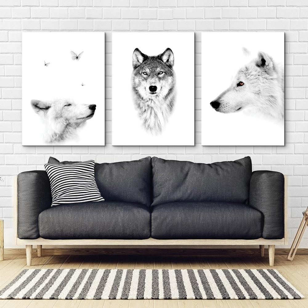 Модульна картина Природа Вовк Art-9_B3 Київ - фото 2