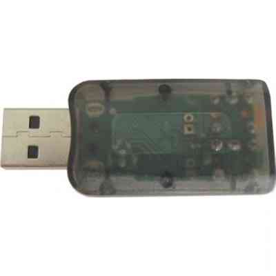 Звукова плата Dynamode USB 6(5.1) 3D RTL dark gray (USB-SOUNDCARD2.0 black) Вінниця