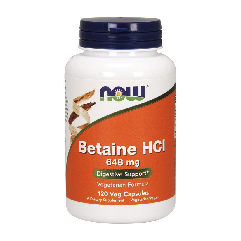 Betaine HCL 648 mg (120 caps) Луцк - изображение 1