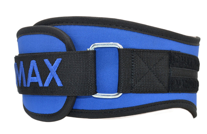 Пояс для важкої атлетики MadMax MFB-421 Simply the Best неопреновий Blue XXL Кам'янське - фото 6