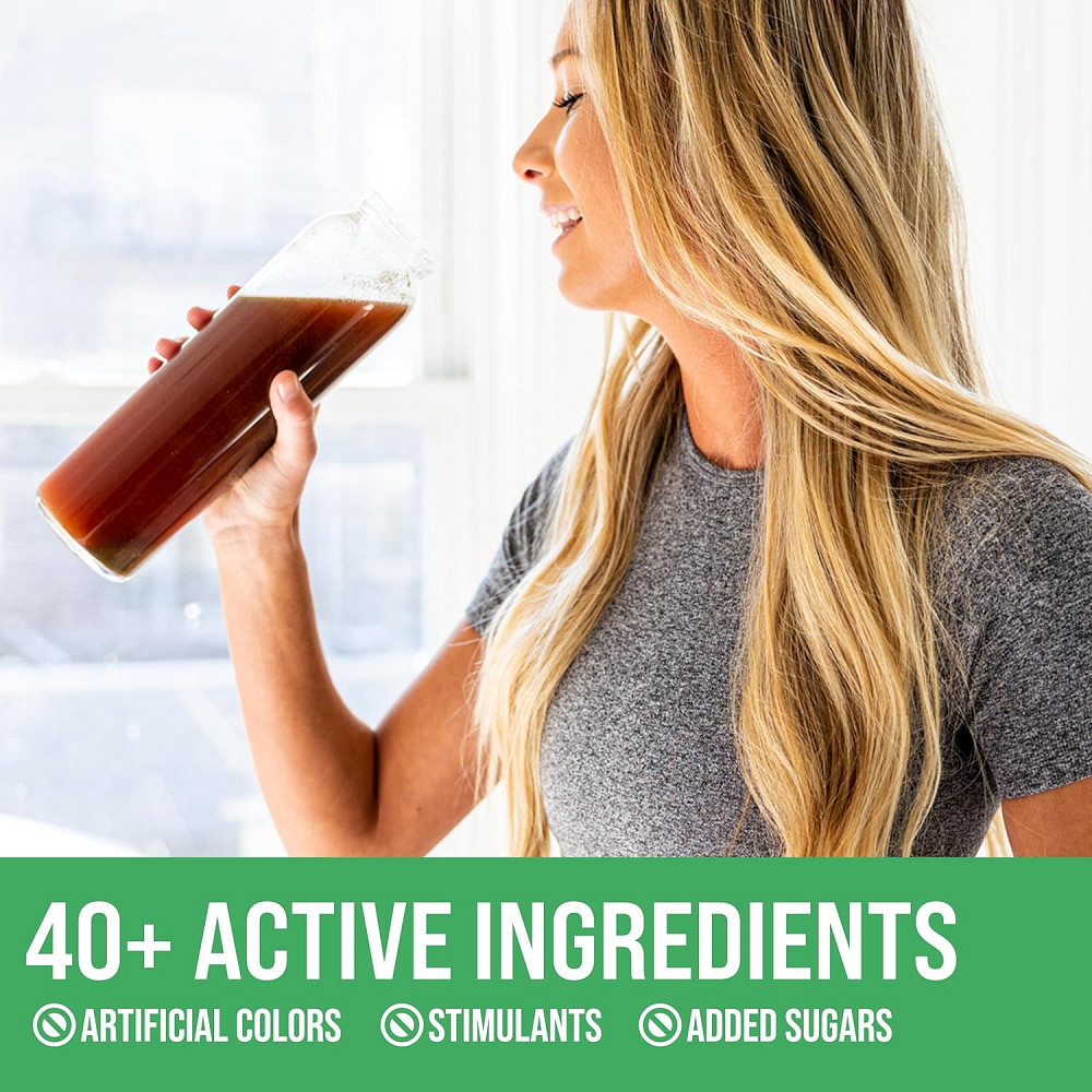 Комплекс зелених суперфудів та антиоксидантів Rule One Fruits & Greens + Antioxidants 195 gram (Mixed Berry) Луцьк - фото 4