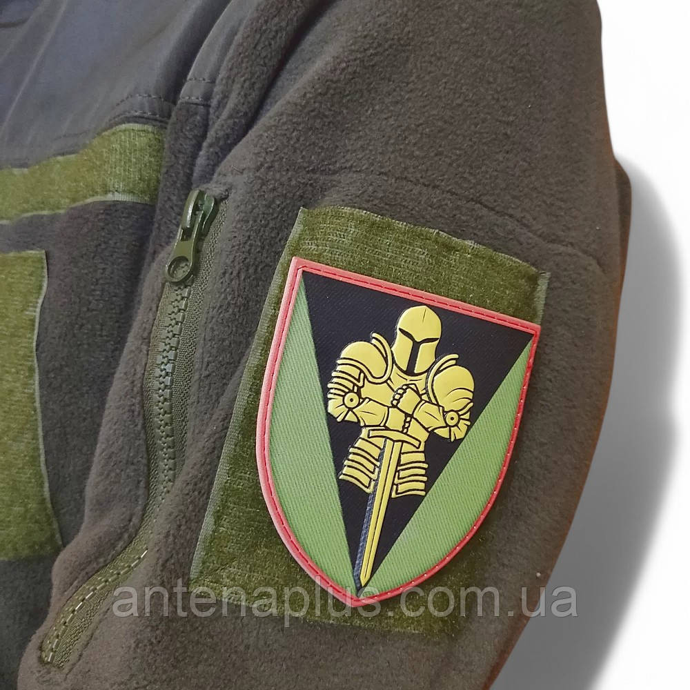 ВСУ 17 отдельная танковая бригада ОК Восток объемный патч / шеврон Киев - изображение 2