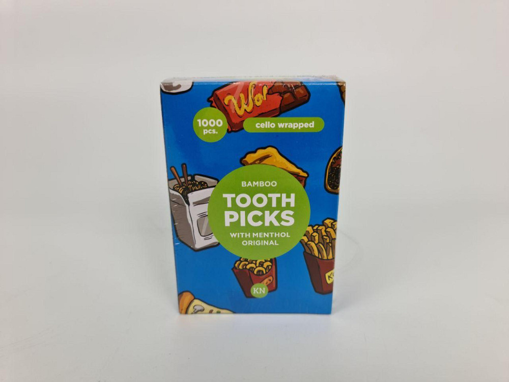 Зубочистка с запахом ментола  в индивидуальной целлофановой упаковке Новое(1000 шт) (1 пачка) Харьков - изображение 3