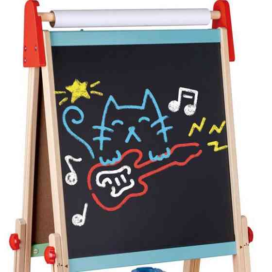 Набір для малювання Hape Трафарети з крейдою (E1068) Харків