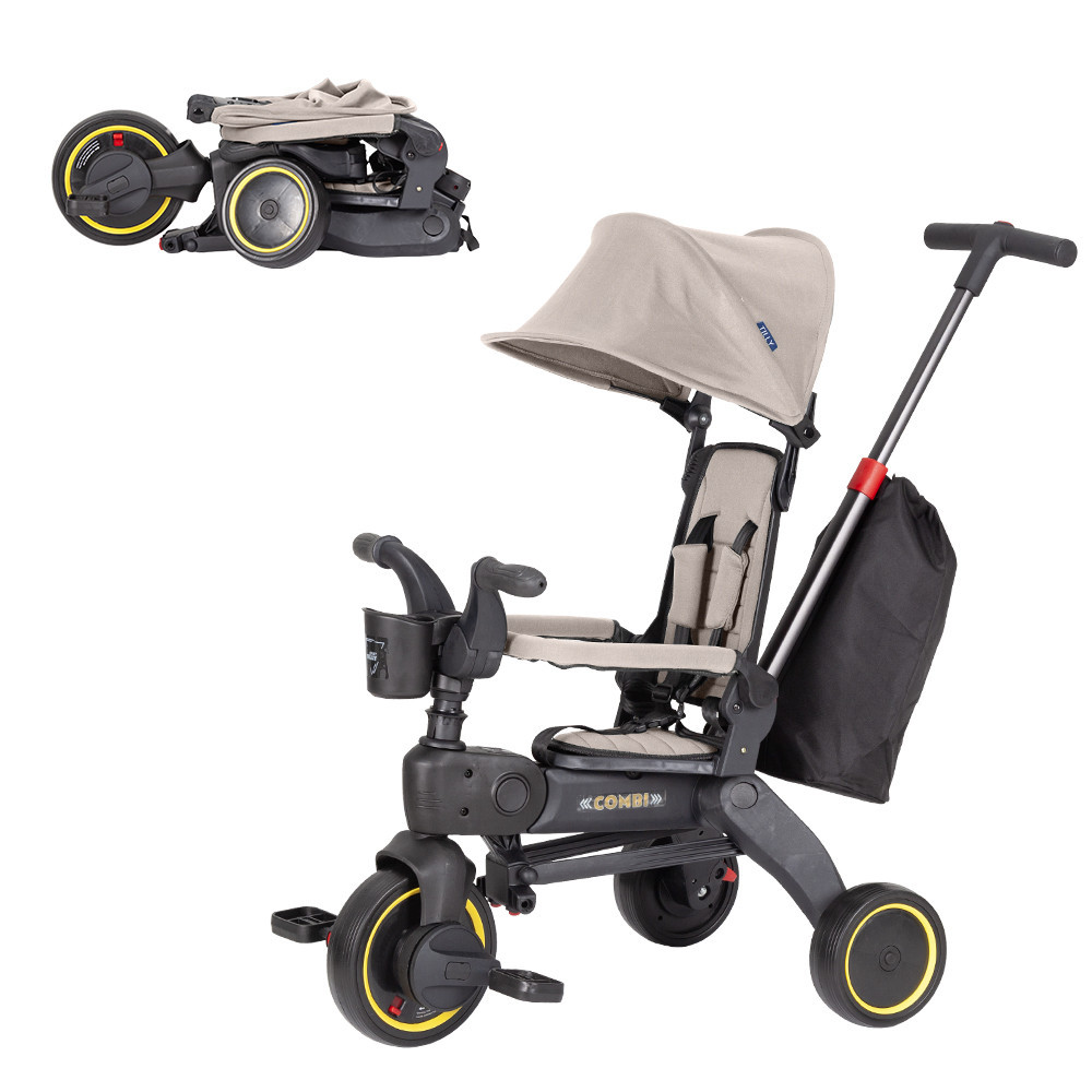 Велосипед трехколесный TILLY COMBI T-392 BEIGE Киев - изображение 1