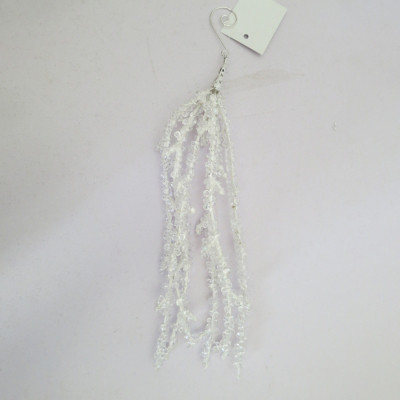 Декоративная ветвь YES! Fun Морозные сосульки, 22 см (974739) Винница - изображение 1