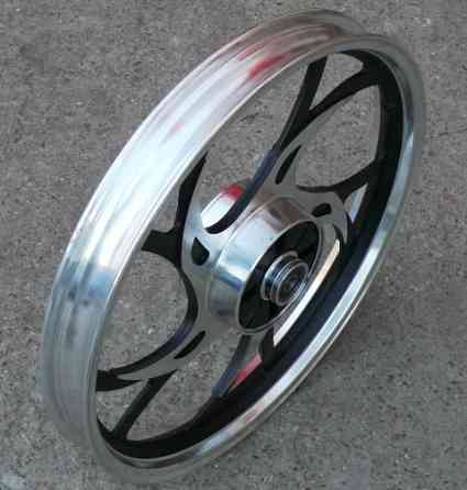 Диск колеса 1,4*17 (зад, барабан) (легкосплавний) мопед Актив-2 Мукачево