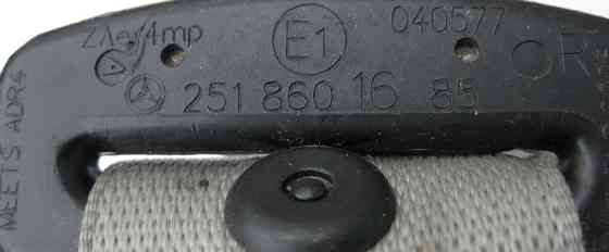 Mercedes-Benz  A2518601685 7F03 Ремінь безпеки передній правий сірий ML W164 GL X164 R-Class W251 Одеса