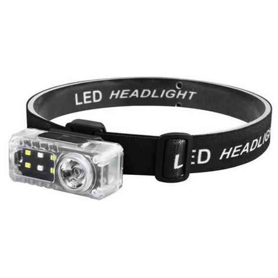Потужний ліхтар для риболовлі YJ-A06-LED+6SMD, Ліхтар з фіксацією на голові, Ліхтарик діодний налобний MV-89 Київ