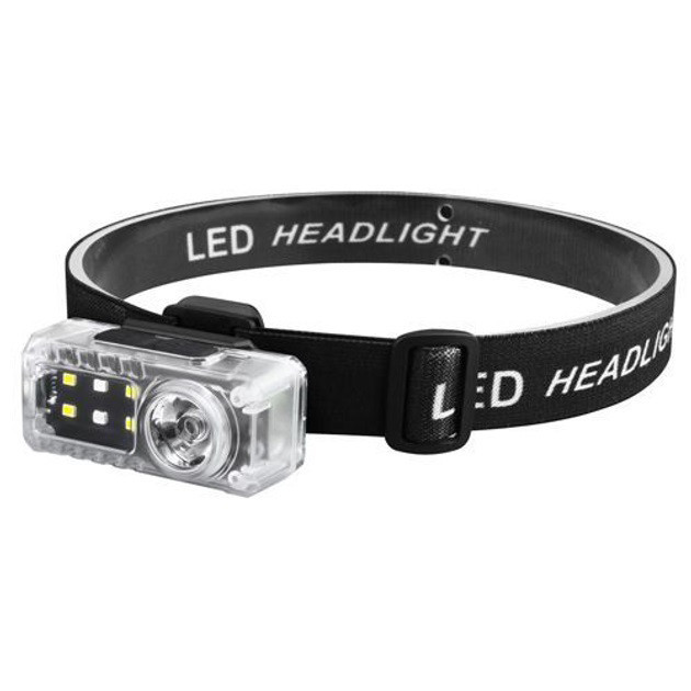 Потужний ліхтар для риболовлі YJ-A06-LED+6SMD, Ліхтар з фіксацією на голові, Ліхтарик діодний налобний MV-89 Київ - фото 3