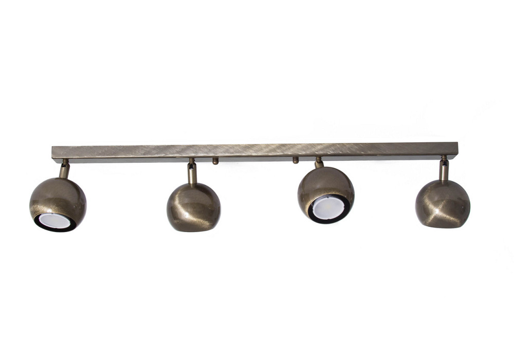 Світильник на планці з поворотними плафонами Е27-4 Core NL 11151-4 BN Київ - фото 2