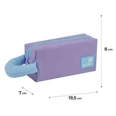 Пенал Kite 2703-3 фіолетово-блакитний (K25-2703-3) Винница