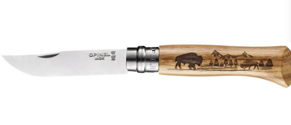 Кухонный Складной Нож Оpinel (Опинель) No.8 