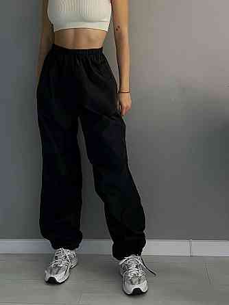 Женские повседневные оверсайз брюки из плащевки Одесса