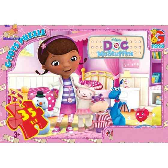 Дитячий пазл "Лікар Плюшева" DP00640 постер 35 елементів Вінниця