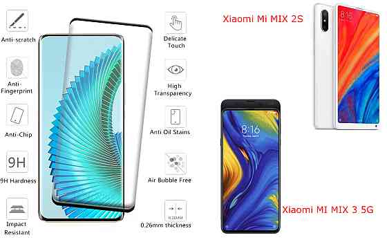 Захисне скло HyperGlass Pro для Xiaomi Mi MIX 2S, MI MIX 3 5G – максимальна чутливість та захист Київ