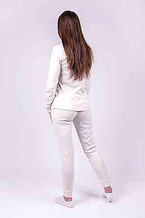 Домашний женский комплект (пижама), молочный Украина топ Крохатушка одяг 48/50 Киев