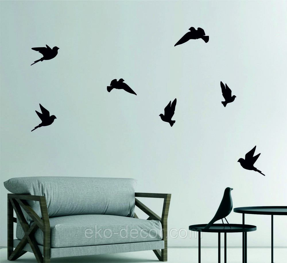 Декоративне настінне Панно «Пташка» Декор на стіну(ціна за 1шт) Київ - фото 8