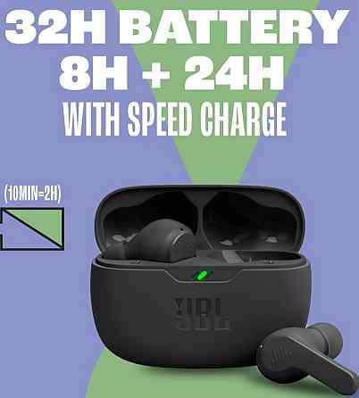 Наушники JBL Vibe Beam Deep Bass Sound .USA Original. Киев