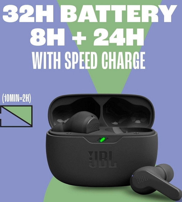 Наушники JBL Vibe Beam Deep Bass Sound .USA Original. Киев - изображение 2