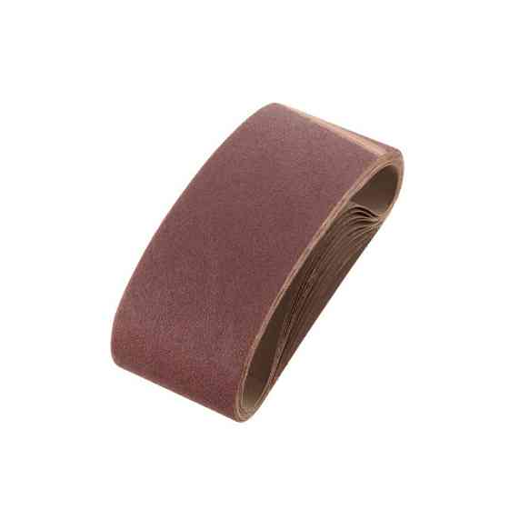 Стрічка шліфувальна, 75×457 мм, зерно K120, 10 шт. INTERTOOL BT-0312 Київ