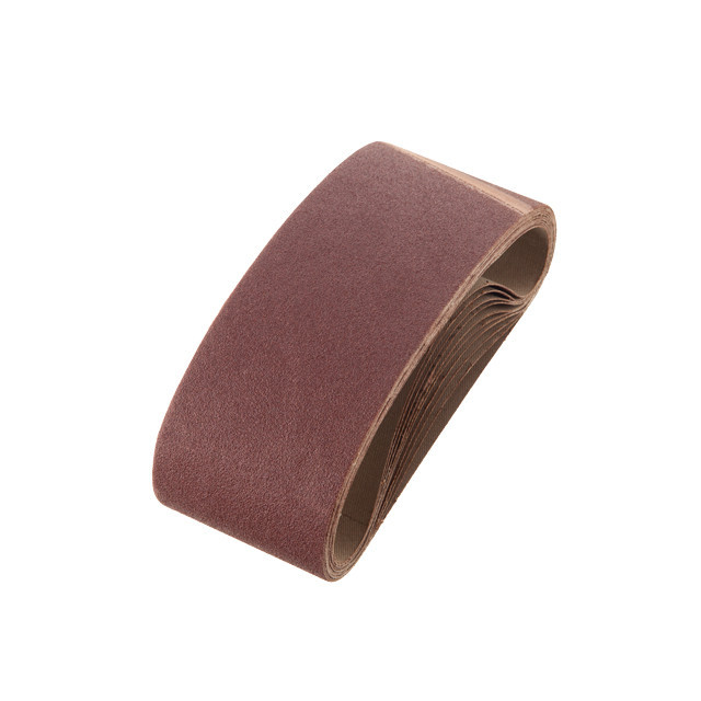 Стрічка шліфувальна, 75×457 мм, зерно K120, 10 шт. INTERTOOL BT-0312 Київ - фото 1