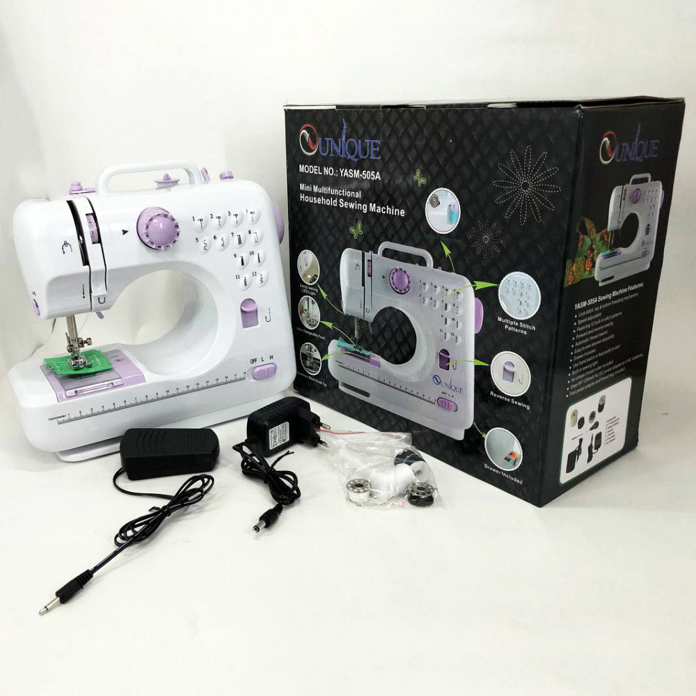 Швейна машинка для дому FHSM-505, Швейні міні машинки ручні, Швейна машинка крихітка SL-97 Львів - фото 8