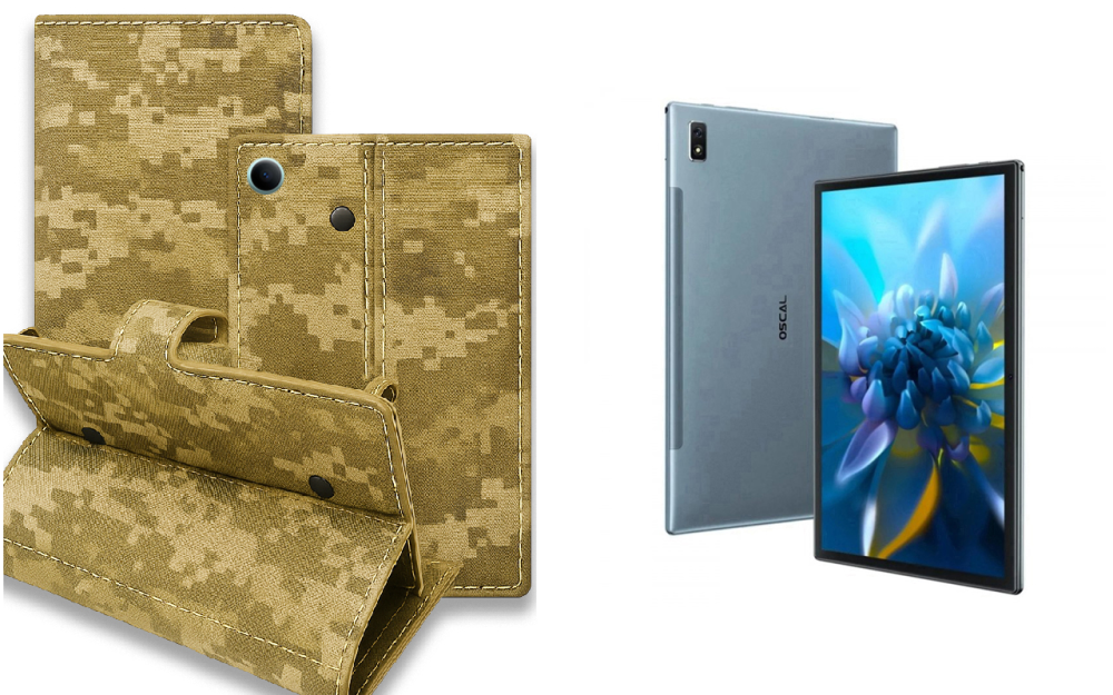 Книжка-трансформер для планшета Blackview Oscal Pad 13, колір Black Pixel Київ - фото 1